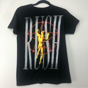 RUSH Sz S Starman Band Tee
